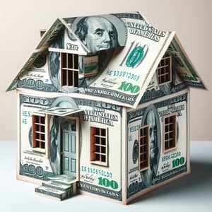 Intricate Hundred Dollar Bill House Design