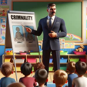 Expert Lecture on Criminality for Kindergarten Children