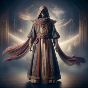 Mystical Warlock in Arabic Garb - Sci-Fi Fantasy Fusion