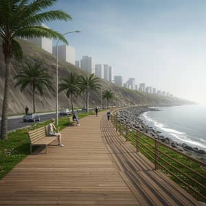 Malecón Grau Chorrillos: A Scenic Human Perspective