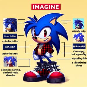 Sonic x ASAP Rocky | Unique Hedgehog Street Fashion Vibes