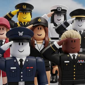 Roblox Military Avatars Saluting