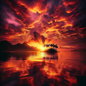 Captivating Sunrise over Langkawi Island, Malaysia