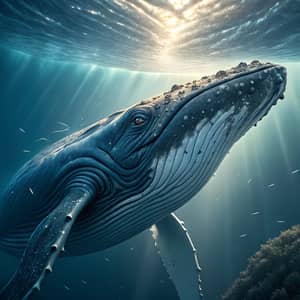 Hyper-Realistic Humpback Whale Photography