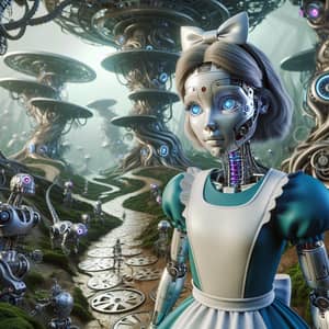 Robot Alice in Wonderland: A Modern Reinterpretation