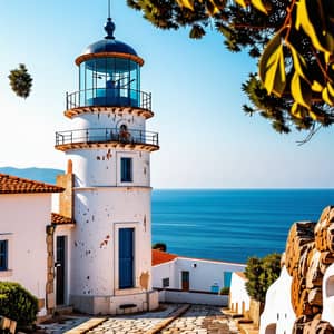 Greek Lighthouse in Chania, Crete | Aegean Sea View