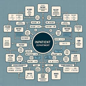 Hospital Inpatient Department E-R Diagram