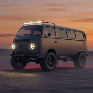 Retrofuturistic 1969 VW Type 2 Bus - Off-Road Beast