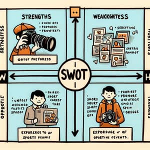 Photographer at Varsity SWOT Analysis: Insights & Risks