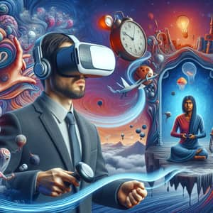 Virtual Reality and Surrealism Fusion Experience