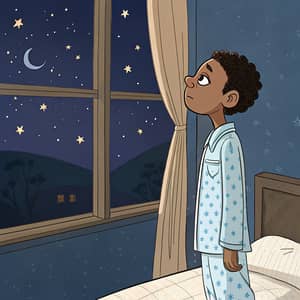 Nighttime Dreams: A Boy's Longing for Love