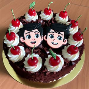 Delicious Black Forest Cake for HARI & VAMSHI