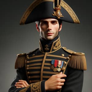 Napoleon Bonaparte in French Military Uniform