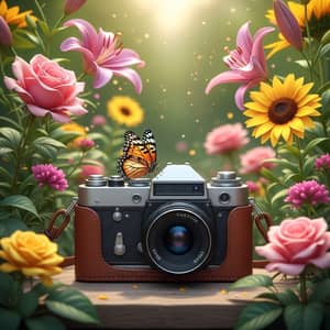 Camera, Butterfly, Flowers & Plants Photography
