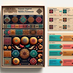 Nusantara-Inspired Baklava Assortment: Cultural Harmony Packaging