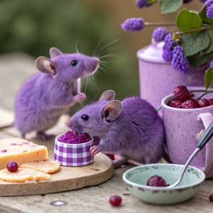 Delicious Purple Mice Treats for Pets