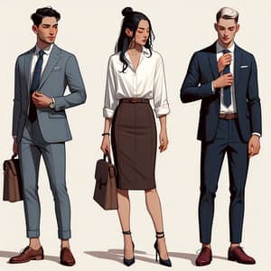 Modern Interview Attire for Corporate Success