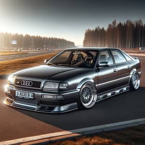 1997 Audi 80 B4 Custom Body Kit & Aerodynamics | Impressive Tuning