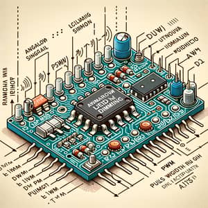 LED Dimming Circuit Design: Analog to PWM Signal Conversion