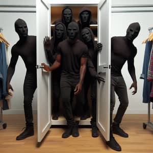 Seven Black Individuals Emerging Wardrobe