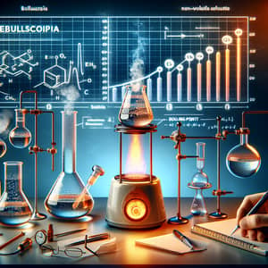 Ebulloscopia: Scientific Boiling Point Elevation Concept