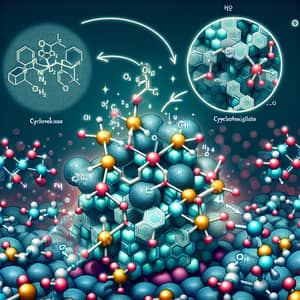 Oxidation of Cyclohexene on Titansilicate Catalyst: Scientific Illustration