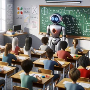 Automated Robot Education in Schools