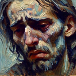 Depression Impressionism Portrait | Emotional Art