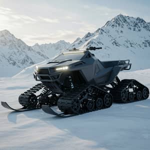 Skidoo with 4 Tracks & 8 Skis - Explore Now