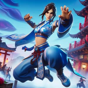 Chun Li Fortnite Skin - Martial Arts Demo