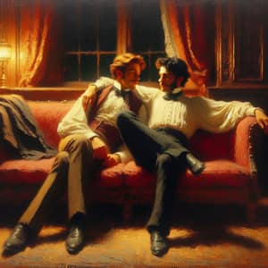 Romantic 19th Century Poets Painting | Artwork