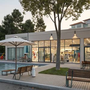 Small Café by Swimming Shop | Leisure Centre