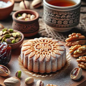 Freshly Baked Maamoul - Traditional Middle Eastern Pastry