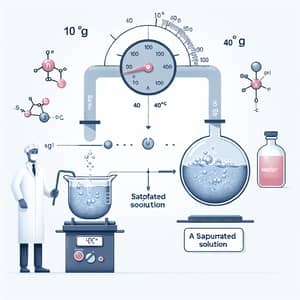 Prepare Saturated Potassium Nitrate Solution at 40°C