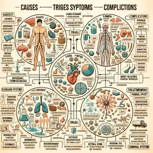 Understanding Three Diseases and Their Impact on Physiological Processes