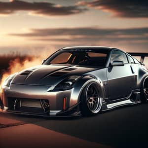 Custom Nissan 350Z - Aerodynamic Body Kit, Rear Spoiler, and More