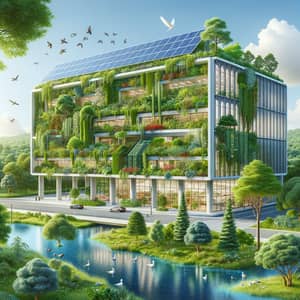 Sustainable Green Architecture Concept | Modern Eco Building Design