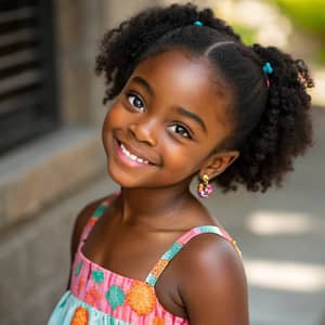 Cute Black Girl - Adorable Moments