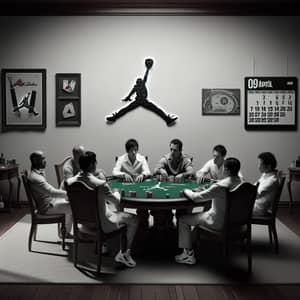 Air Jordan Poker Game - 09 April 2009