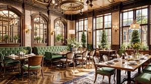 Vintage Restaurant Interior Design Ideas