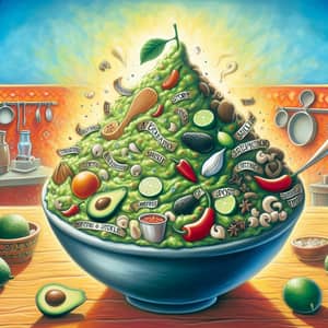 Artistic Guacamole: Symbolizing Intricate Story Elements