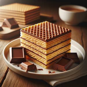 Indulge in Delicious Wafer Chocolate Treats