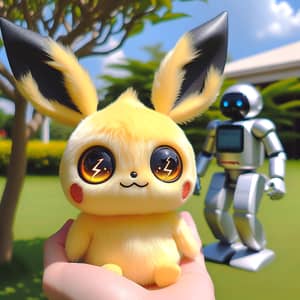 Pikachu Love: Adorable Moments with Honda Asimo