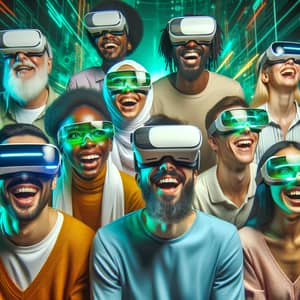 Laughing in Virtual Reality: A Diverse Gathering