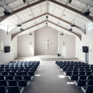 Comprehensive Blueprints for 300-Seat Church Design