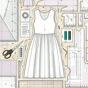 Simple A-Line Dress Sewing Pattern Guide