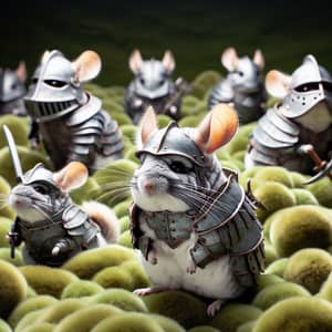 Weaponized Chinchillas: Playful Armor for Fluffy Creatures