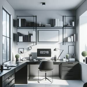 Minimalist Office Workspace Design | Simple & Functional Decor