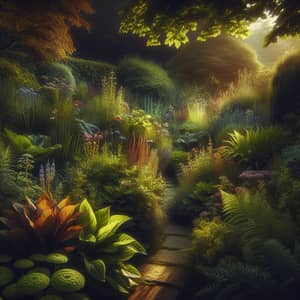 Tranquil Garden Oasis | Nature's Serene Haven