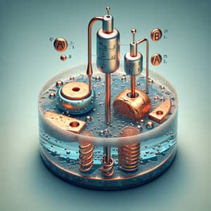 Electrochemical Cell Microscopic View